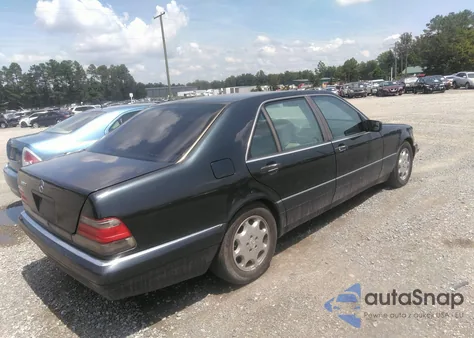 1997 Mercedes-Benz S 500 из США, поврежденный, VIN WDBGA51G9VA334872